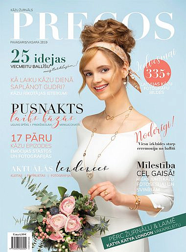 Latvian wedding magazine "Precos"